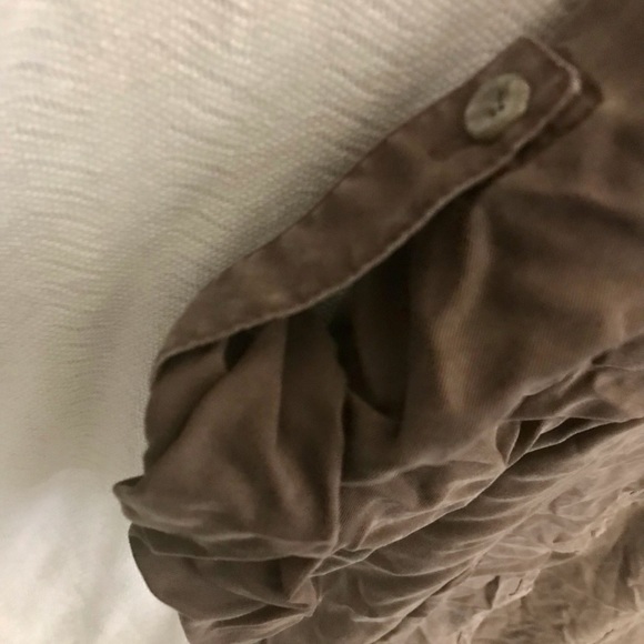 J. Jill Tencel Button Down Dress- Shale Brown- size 18 - Picture 3 of 6